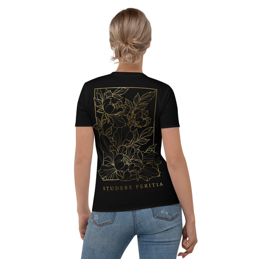 Women's Smooth Peonies T-shirt