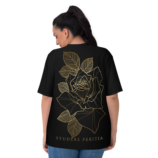 Women's Smooth Fit Rose T-shirt